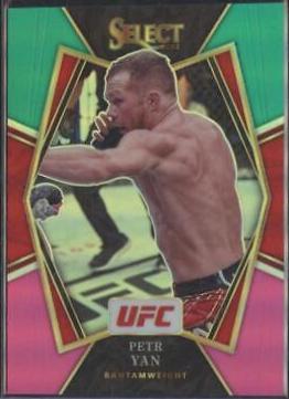 Petr Yan 2022 Panini Select UFC Premier Level #103 Green and Purple