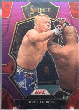 Chuck Liddell 2023 Panini Select UFC Premier Level #175 Purple