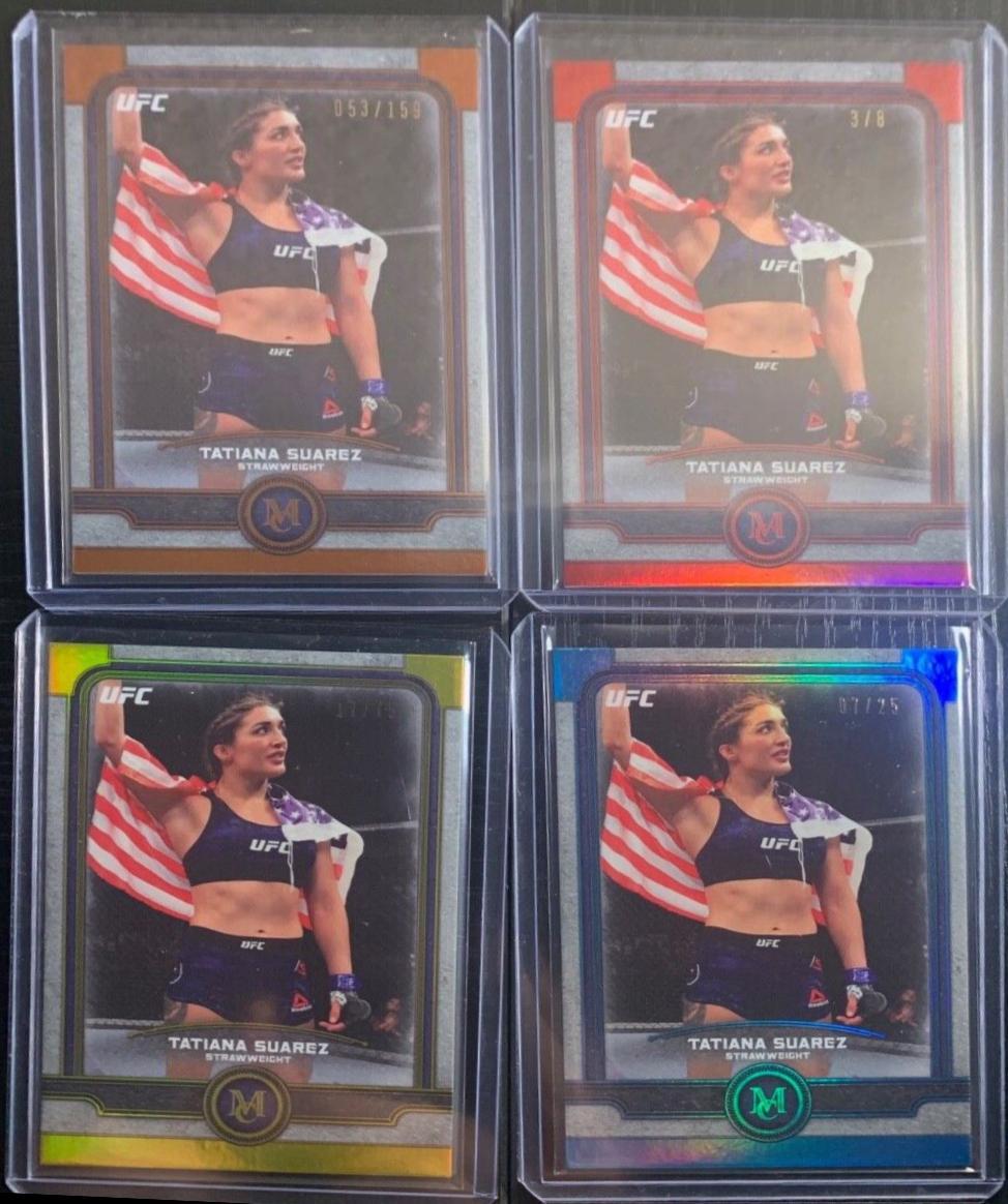 Tatiana Suarez 2019 Topps UFC Museum Collection Base #33 Ruby