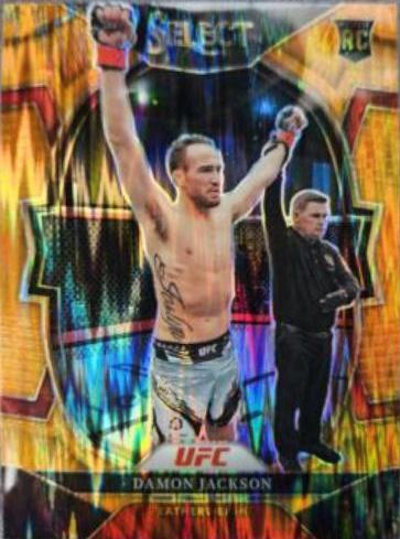 Damon Jackson 2023 Panini Select UFC Concourse #32 Orange Flash