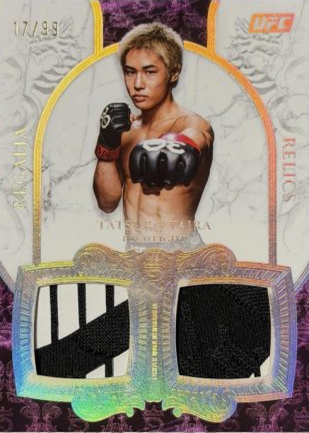 Tatsuro Taira 2025 Topps Royalty UFC Regalia Relics #RR-TT Platinum