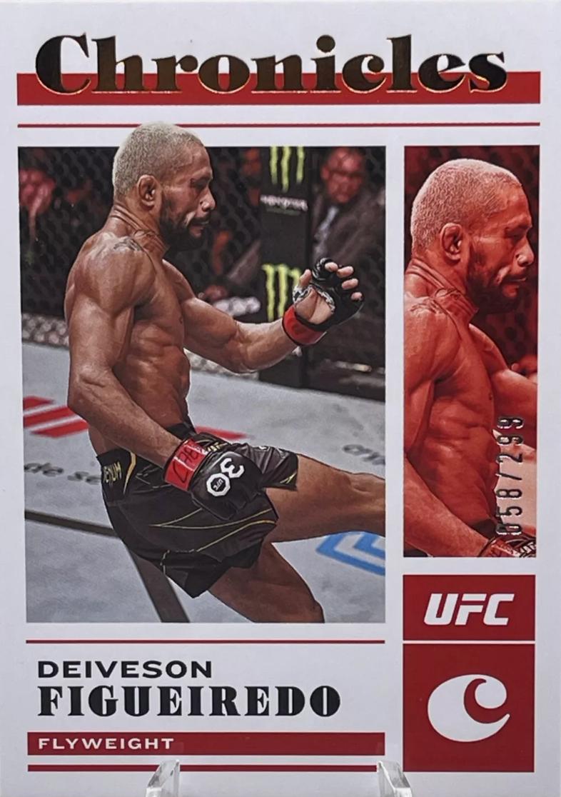 Deiveson Figueiredo 2023 Panini Chronicles UFC Base Chronicles #24 Bronze