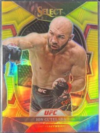 Ion Cuțelaba 2023 Panini Select UFC Concourse #74 Gold