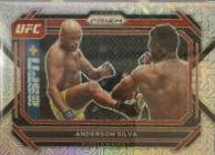 Anderson Silva 2023 Panini Prizm UFC Base #76 Mojo