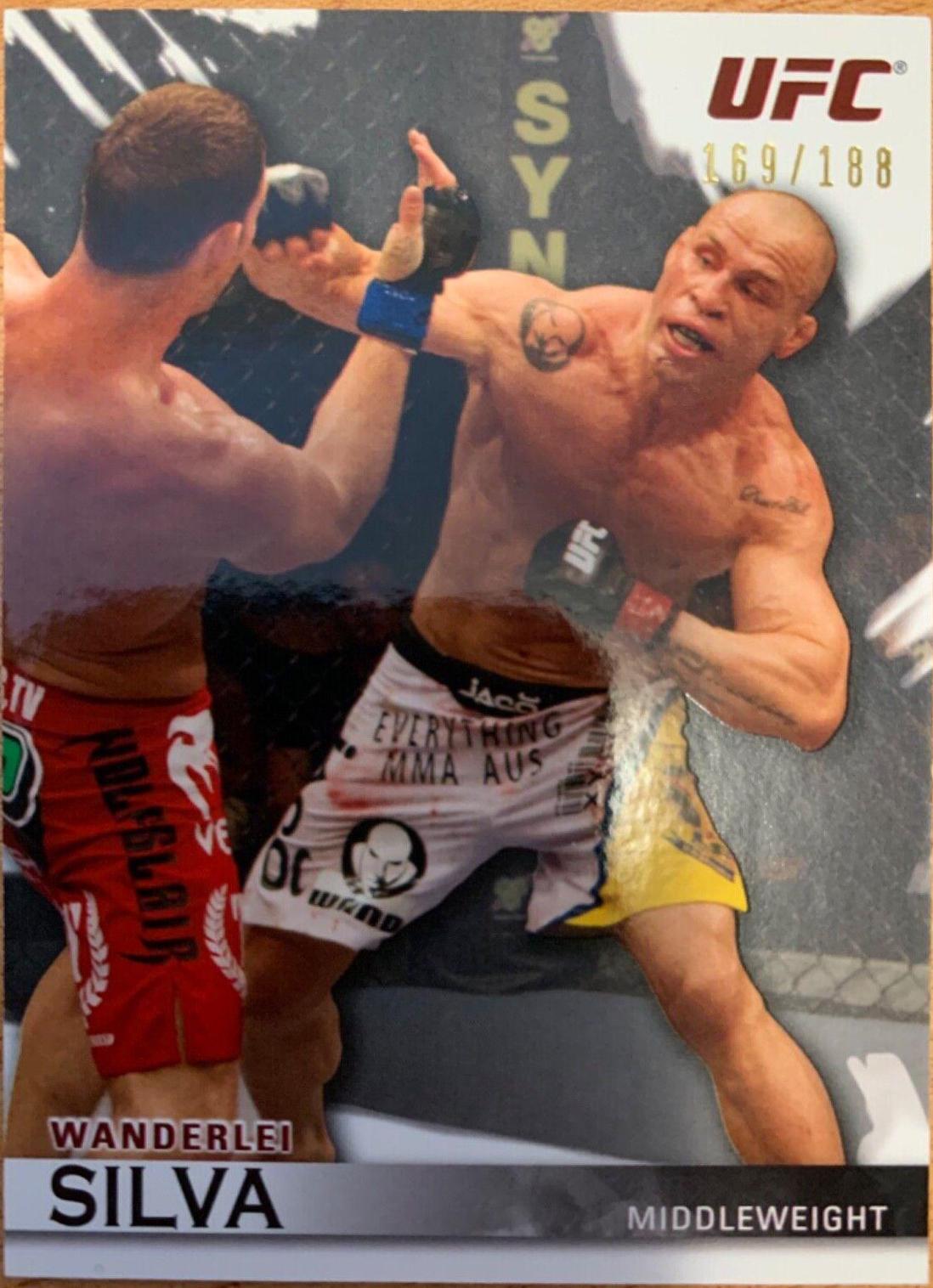 Wanderlei Silva 2010 Topps UFC Knockout Base #63 Silver
