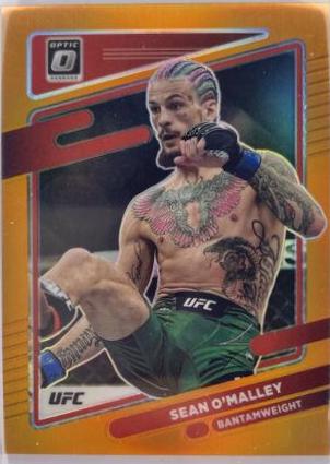 Sean O'Malley 2022 Panini Donruss Optic UFC Base #9 Orange