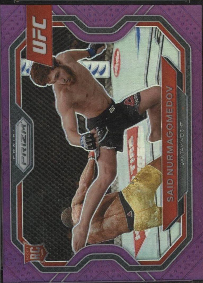 Said Nurmagomedov 2021 Panini Prizm UFC Base #137 Purple