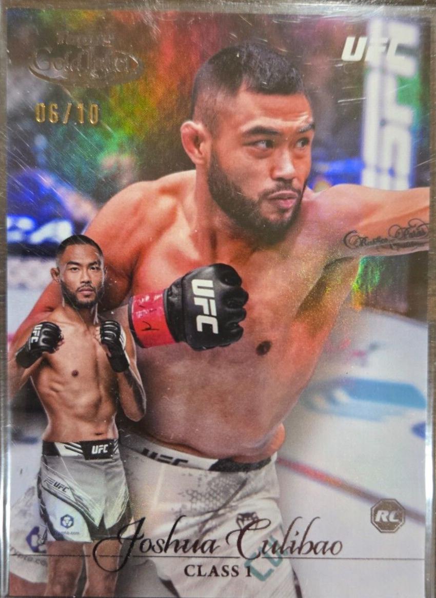 Joshua Culibao 2024 Topps Gold Label UFC Base Class I #56 Green