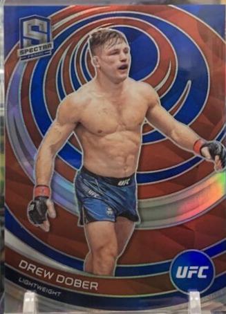 Drew Dober 2023 Panini Chronicles UFC Base Spectra #391 Blue
