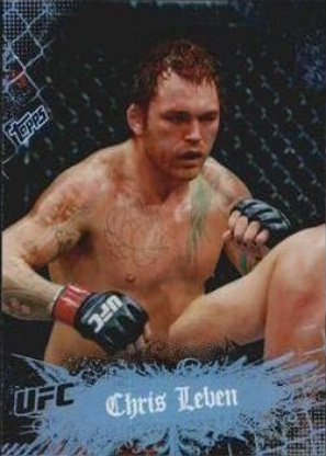 Chris Leben 2010 Topps UFC Main Event Base #93 Red