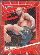 Thiago Santos 2022 Panini Donruss UFC Base #88 Laser