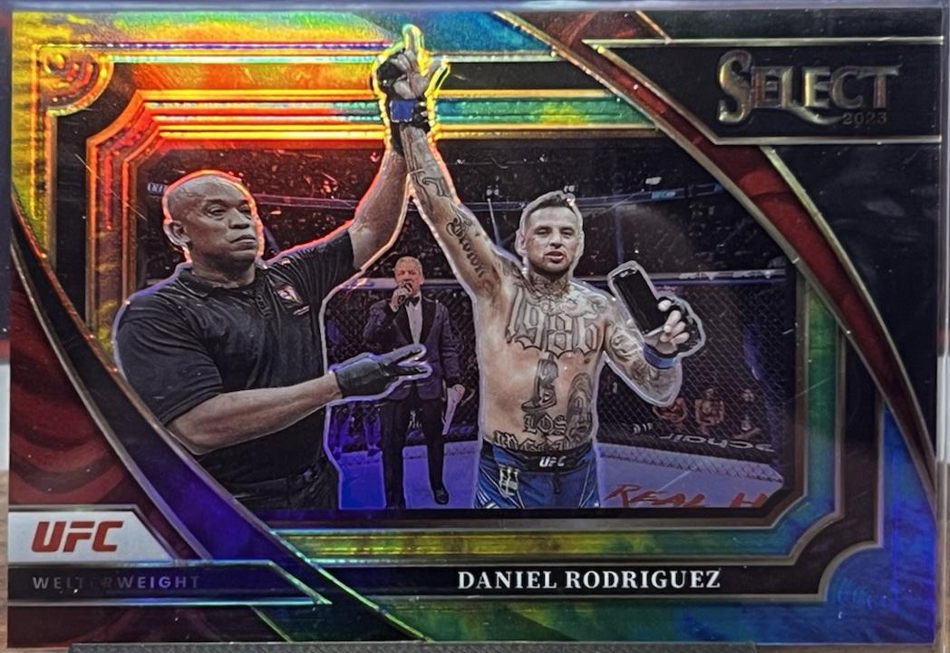 Daniel Rodriguez 2023 Panini Select UFC Mezzanine #341 Silver Die Cut
