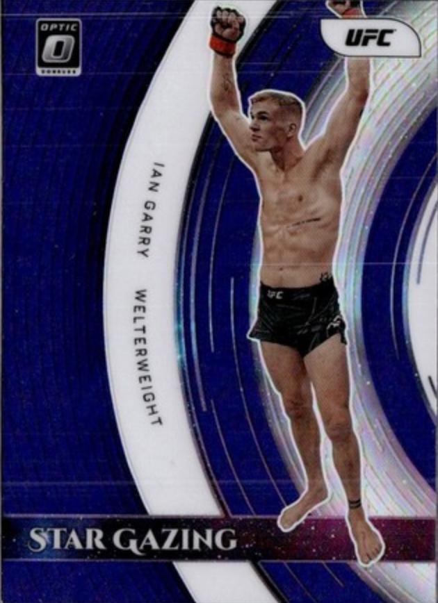 Ian Machado Garry 2022 Panini Donruss Optic UFC Star Gazing #10 Purple