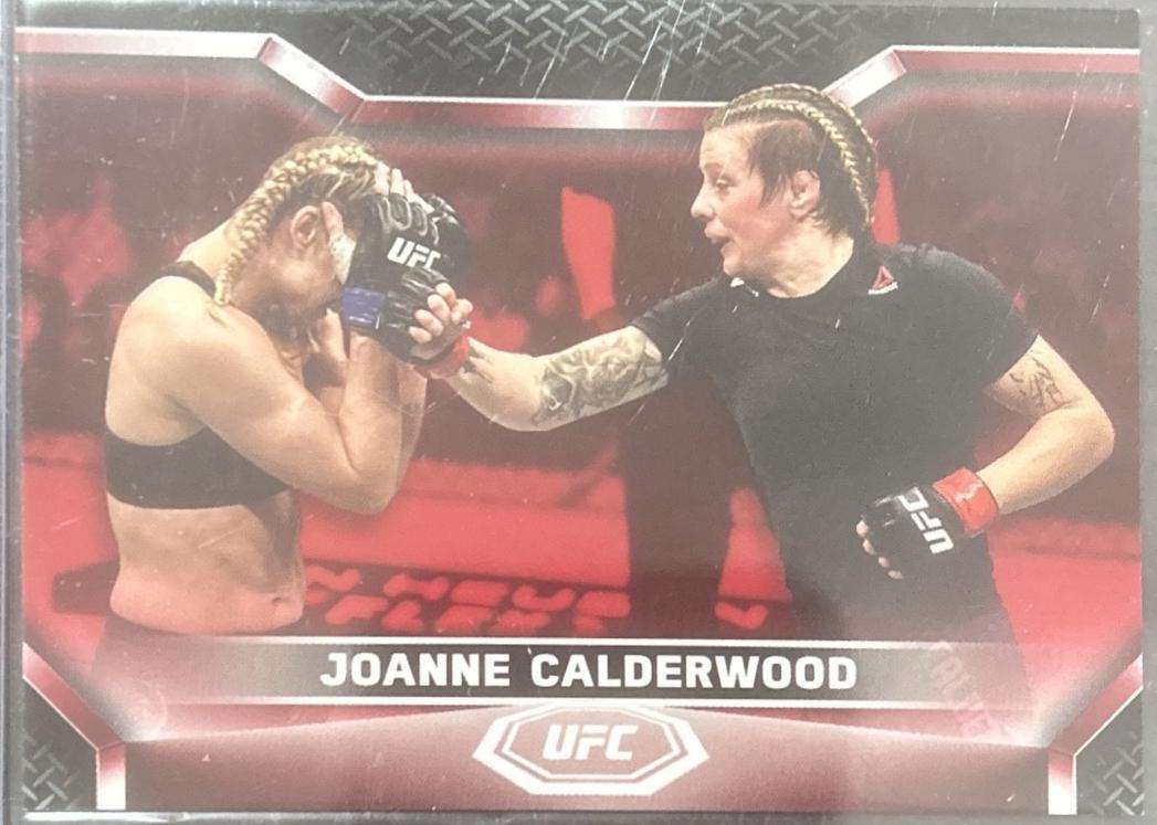 Joanne Wood 2020 Topps UFC Knockout Base #63 Red