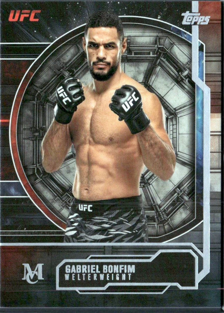 Gabriel Bonfim 2026 Topps Knockout UFC Museum Collection #MC-69 Gold