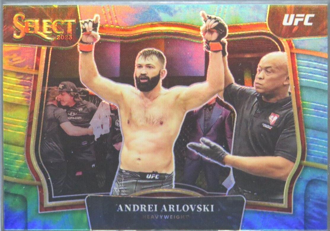 Andrei Arlovski 2023 Panini Select UFC Octagonside #234 Tie Dye