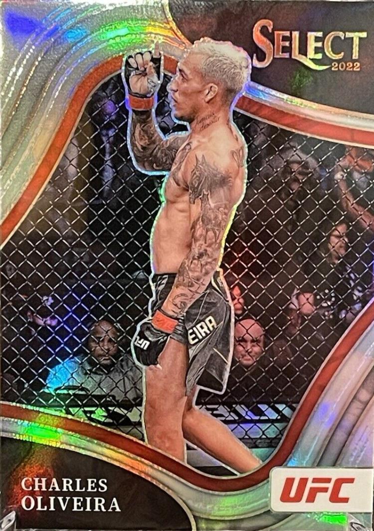 Charles Oliveira 2022 Panini Select UFC Octagonside #249 Silver