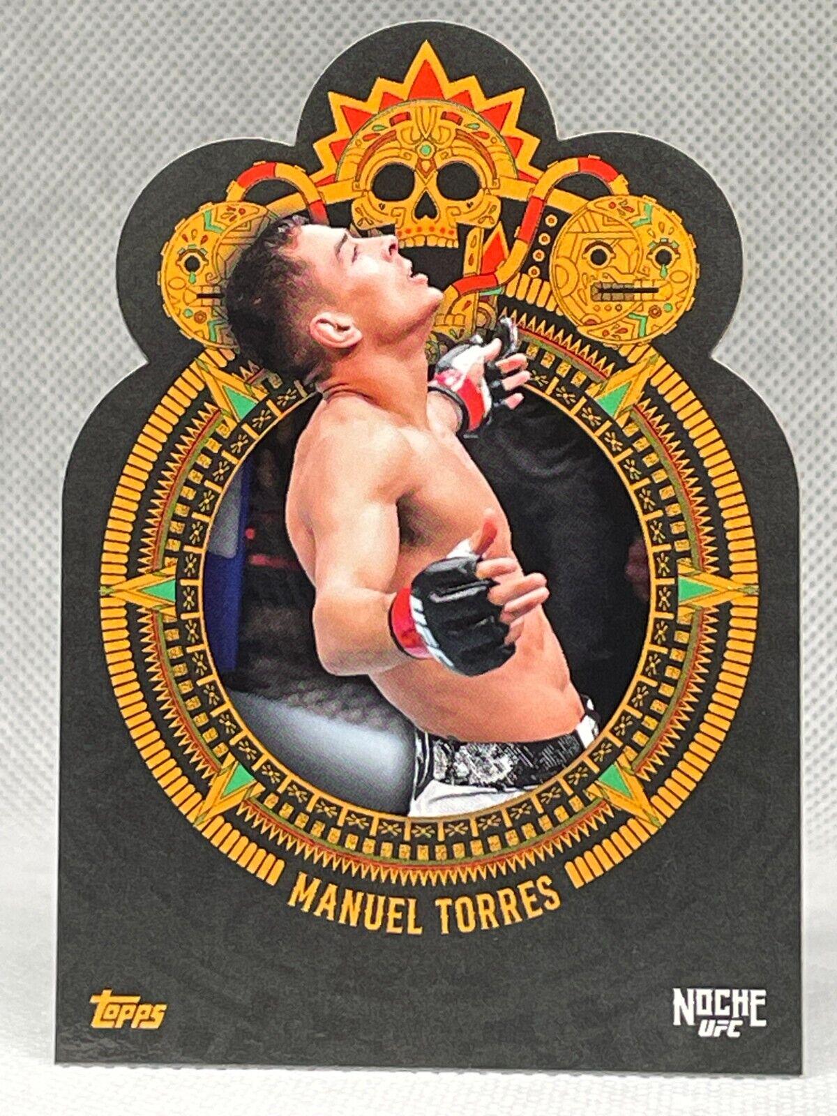 Manuel Torres 2024 Topps Noche UFC Base #11 Purple Die-Cut