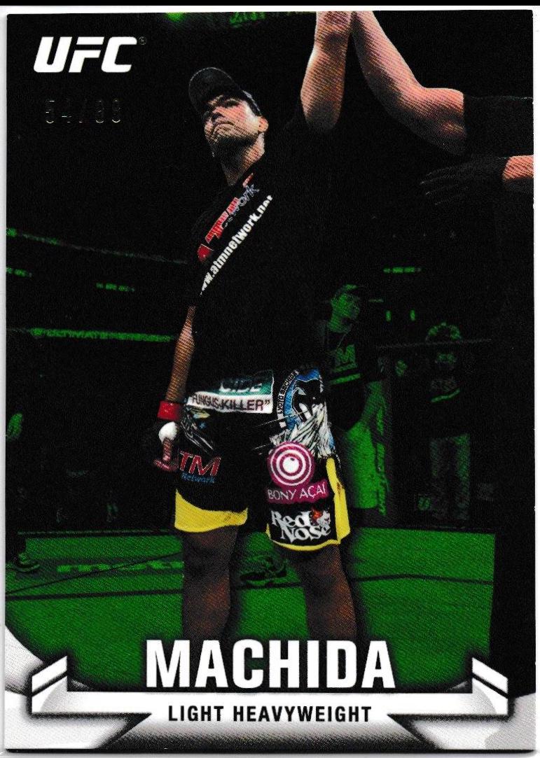 Lyoto Machida 2013 Topps UFC Knockout Base #18 Green