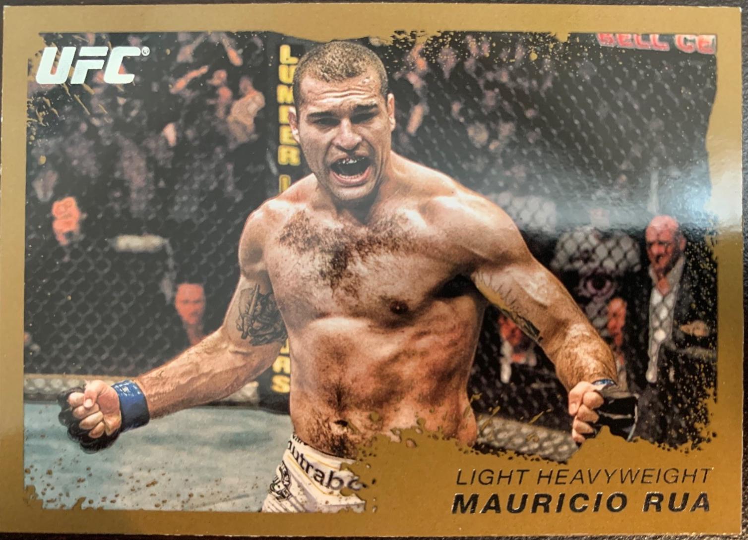 Mauricio Rua 2011 Topps UFC Moment of Truth Base #42 Gold