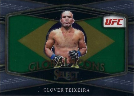 Glover Teixeira 2022 Panini Select UFC Global Icons #29 Black