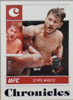 Stipe Miocic 2022 Panini Chronicles UFC Base Chronicles #2 Blue
