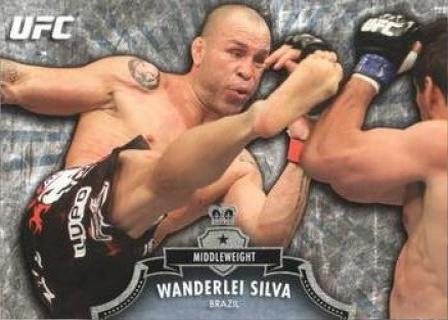 Wanderlei Silva 2012 Topps UFC Bloodlines Base #71 Platinum