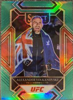 Alexander Volkanovski 2022 Panini Select UFC Mezzanine #381 Green
