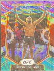 Kevin Holland 2021 Panini Select UFC Concourse #37 Tri Color