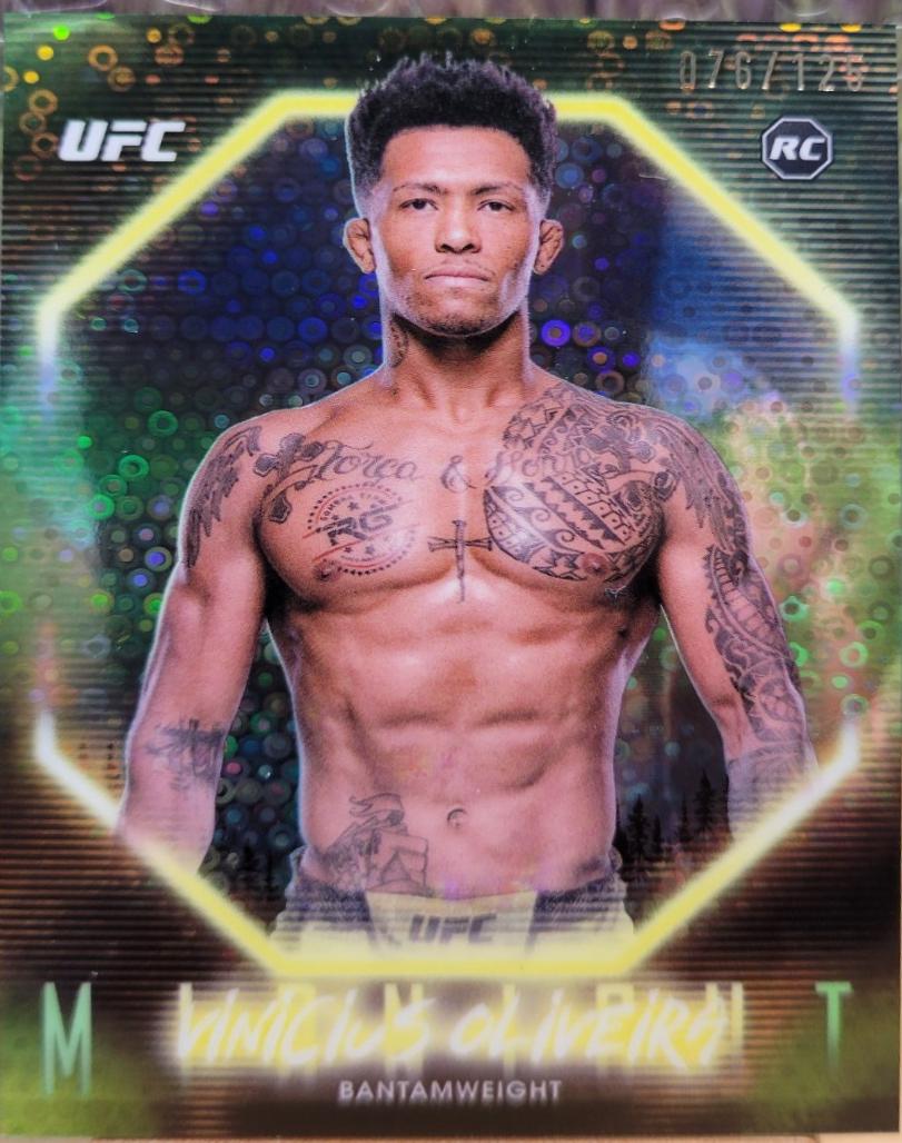 Vinicius Oliveira 2025 Topps Midnight UFC Base #31 Morning
