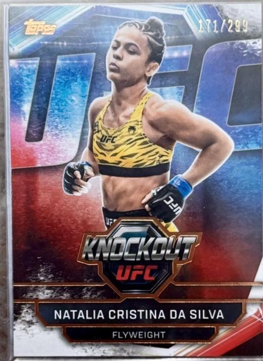 Natalia Silva 2026 Topps Knockout UFC Base #23 Bronze