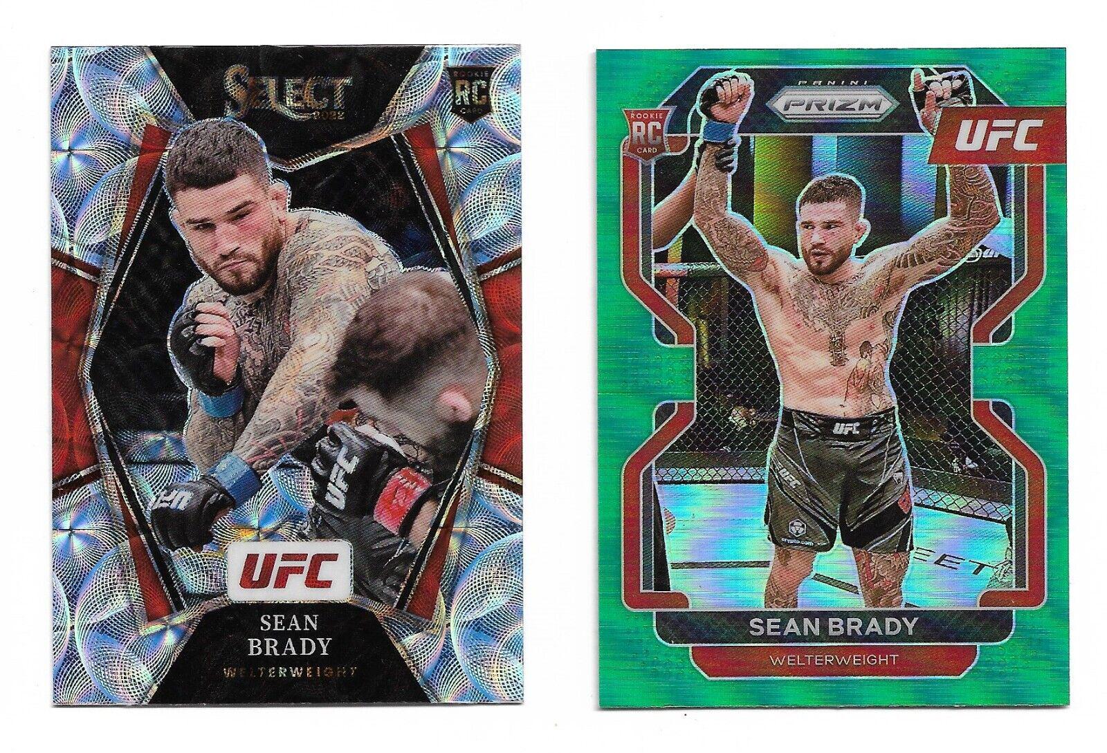 Sean Brady 2022 Panini Select UFC Premier Level #137 Scope