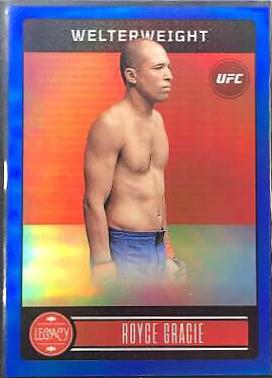 Royce Gracie 2023 Panini Chronicles UFC Base Legacy Premium Edition #341 Blue