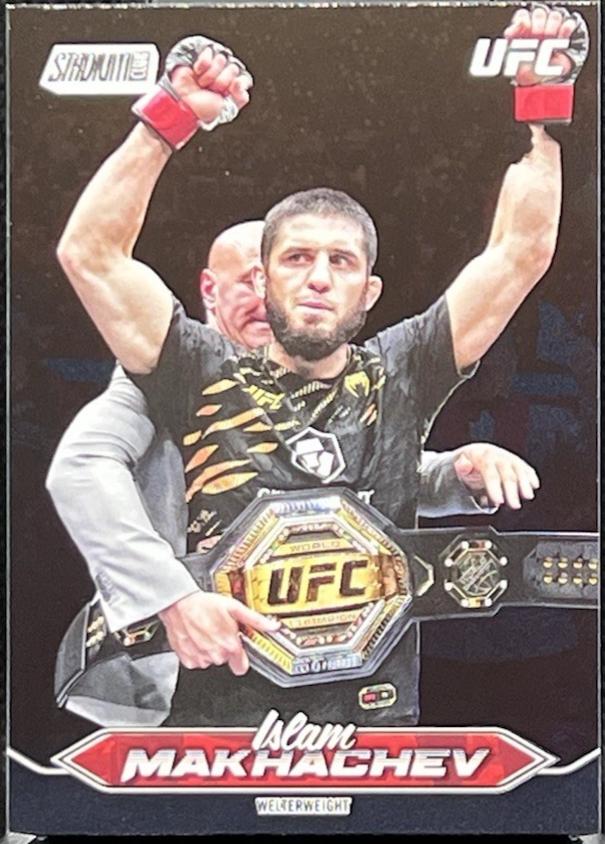 Islam Makhachev 2025 Topps Stadium Club UFC Base #1 Black
