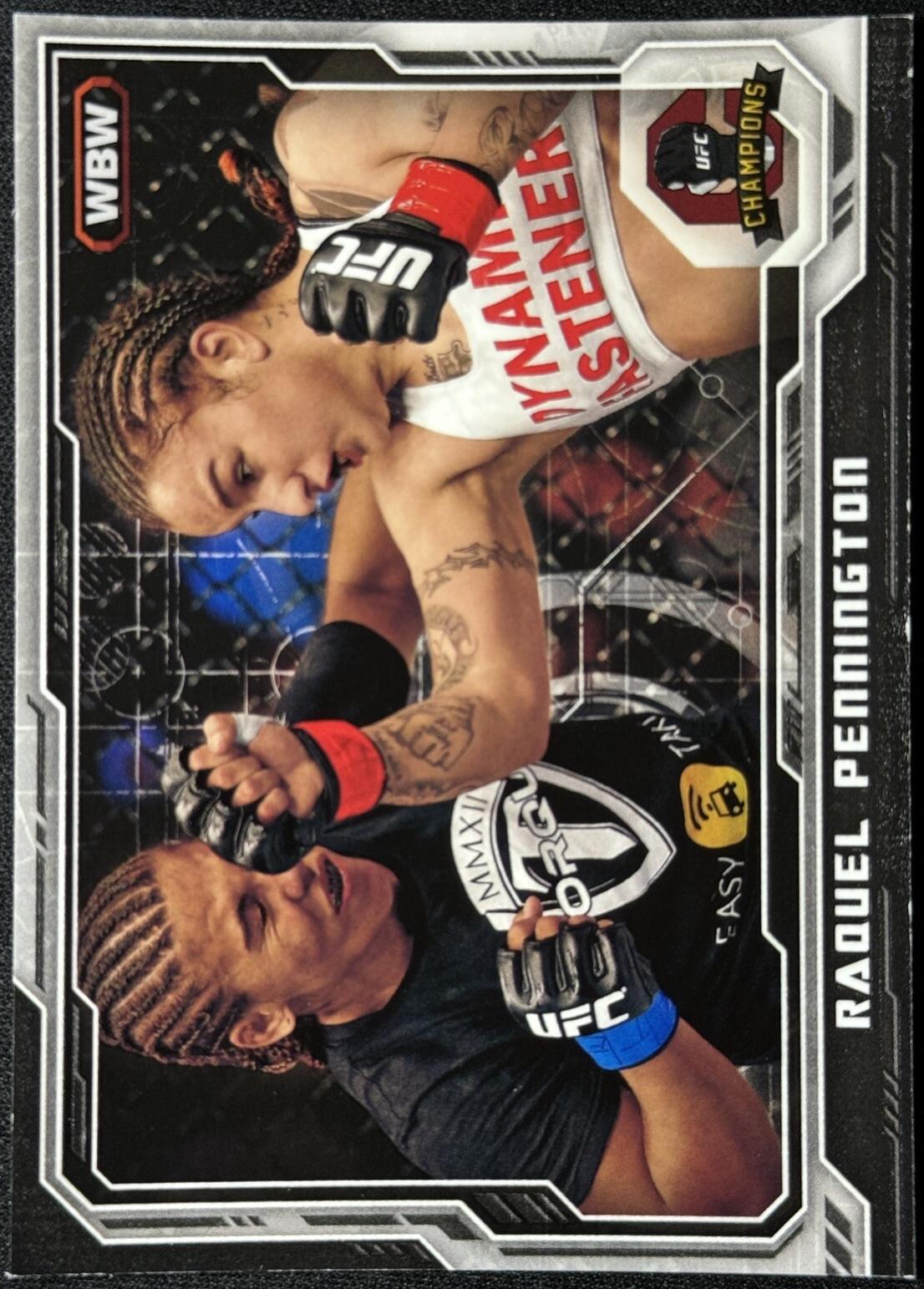 Raquel Pennington 2014 Topps UFC Champions Base #179 Black