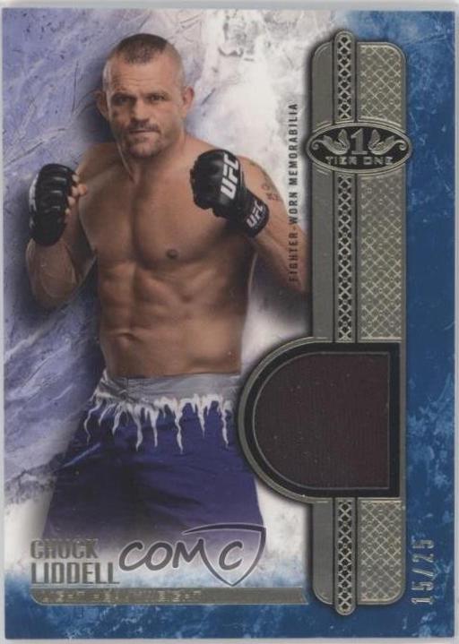 Chuck Liddell 2017 Topps UFC Knockout Tier One Relics #T1R-CL Blue