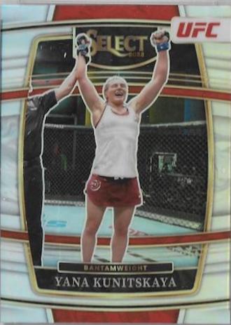Yana Santos 2022 Panini Select UFC Concourse #80 Silver