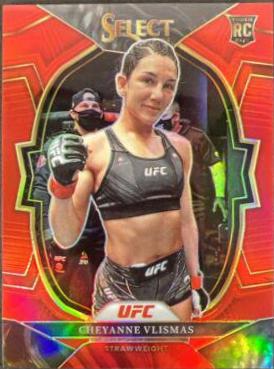 Cheyanne Vlismas 2023 Panini Select UFC Concourse #80 Red