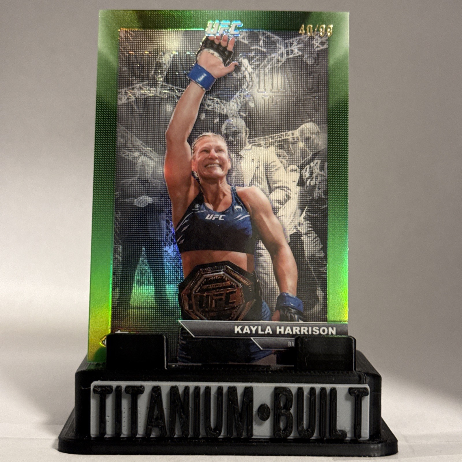 Kayla Harrison 2026 Topps Chrome UFC Manifesting Moments #MM-5 Refractor