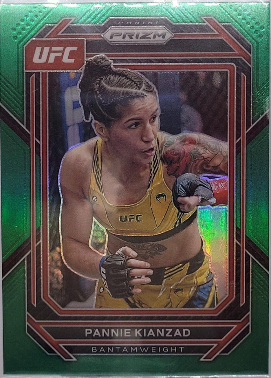 Pannie Kianzad 2023 Panini Prizm UFC Base #154 Green