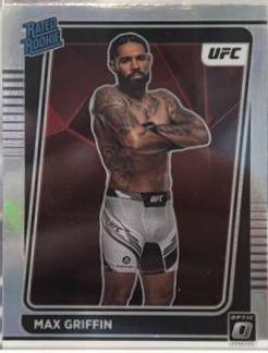 Max Griffin 2022 Panini Donruss Optic UFC Base #119 Holo