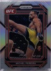 Michel Pereira 2023 Panini Prizm UFC Base #192 Silver