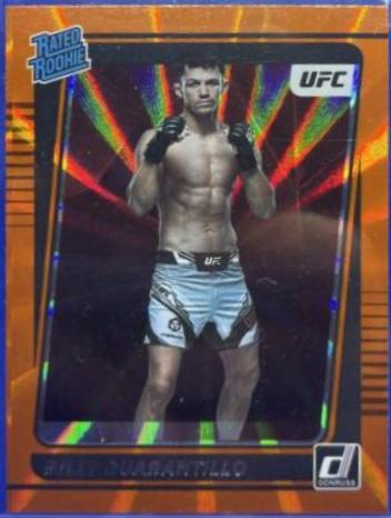 Billy Quarantillo 2022 Panini Donruss UFC Base #201 Orange