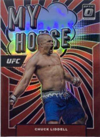 Chuck Liddell 2022 Panini Donruss Optic UFC My House #1 Red