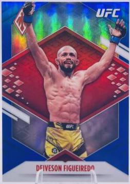 Deiveson Figueiredo 2022 Panini Chronicles UFC Base Phoenix #321 Gold Vinyl
