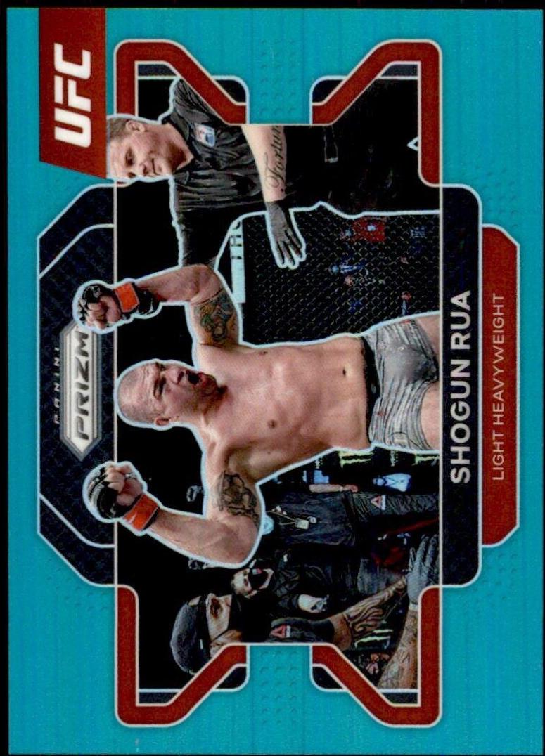 Mauricio Rua 2022 Panini Prizm UFC Base #86 Teal