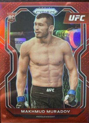 Makhmud Muradov 2021 Panini Prizm UFC Base #55 Red