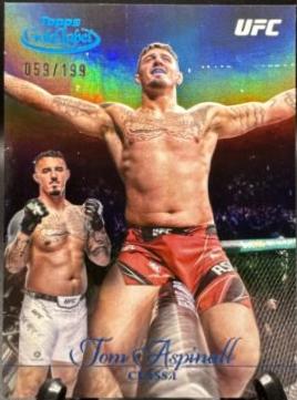 Tom Aspinall 2024 Topps Gold Label UFC Base Class I #92 Red