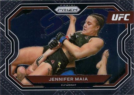 Jennifer Maia 2021 Panini Prizm UFC Base #150 Green