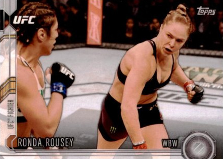 Ronda Rousey 2015 Topps UFC Chronicles Base #179 Red
